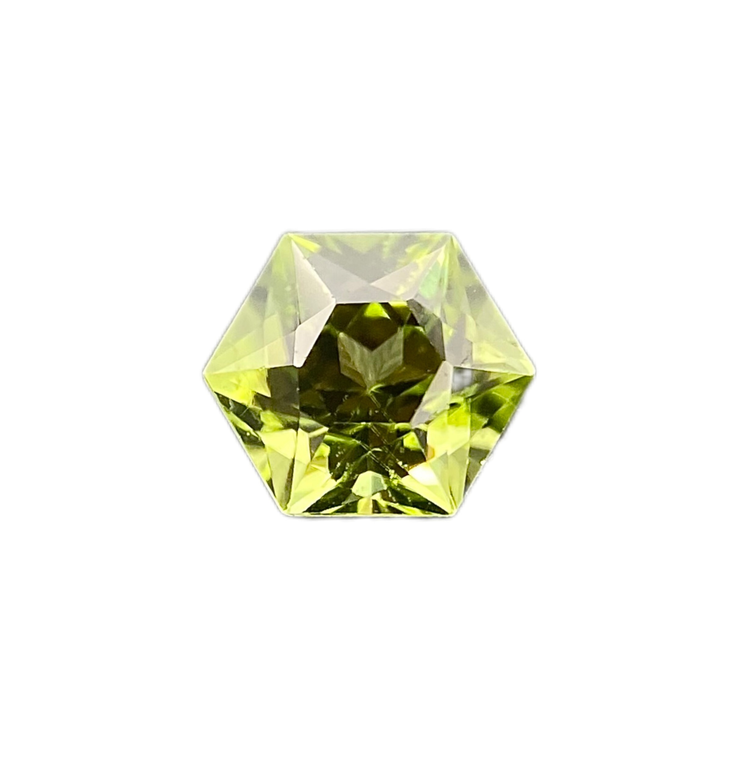 PERIDOT HEXAGON 1.30CT