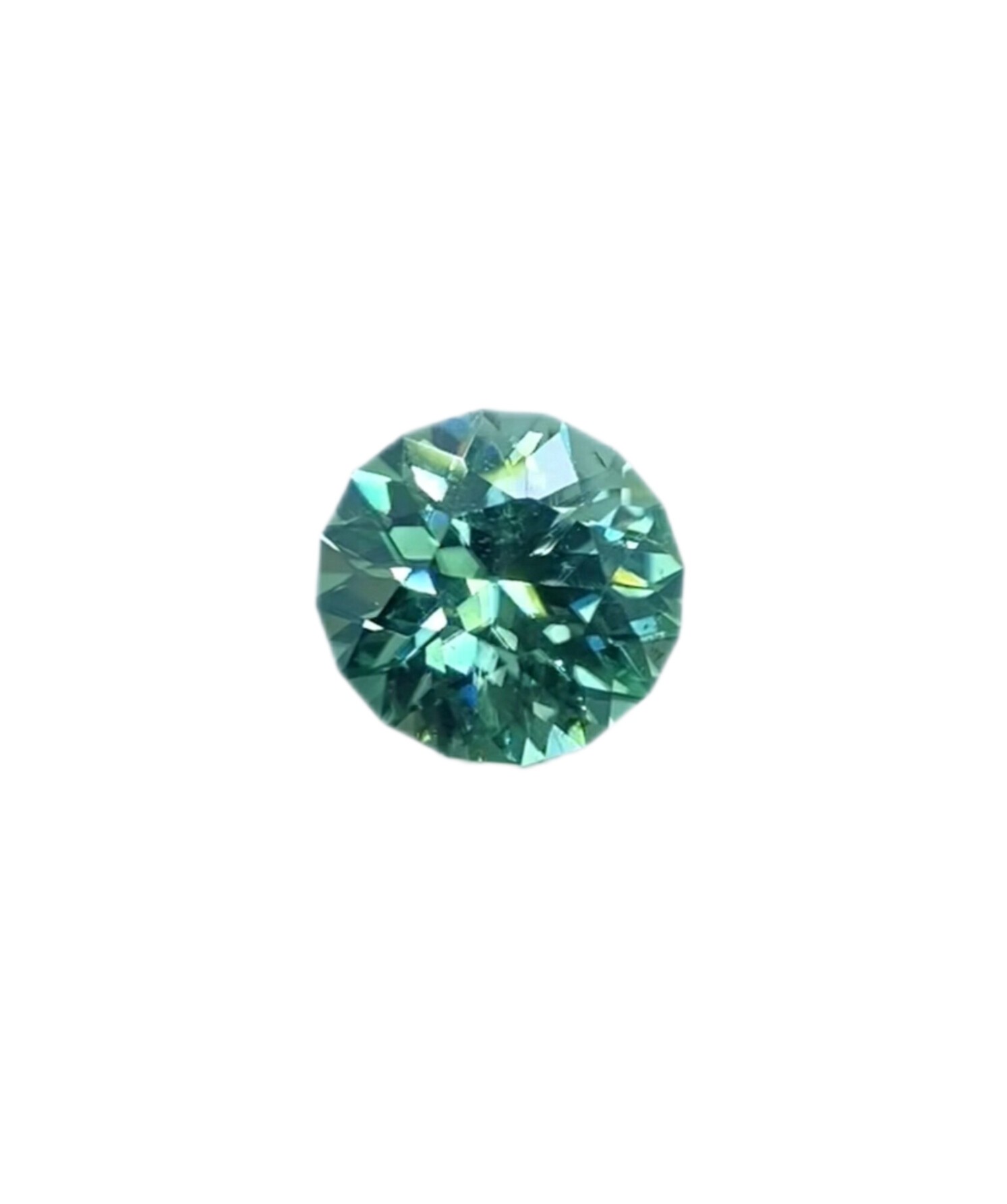 ZIRCON XANH LÁ ROUND 2.25CT